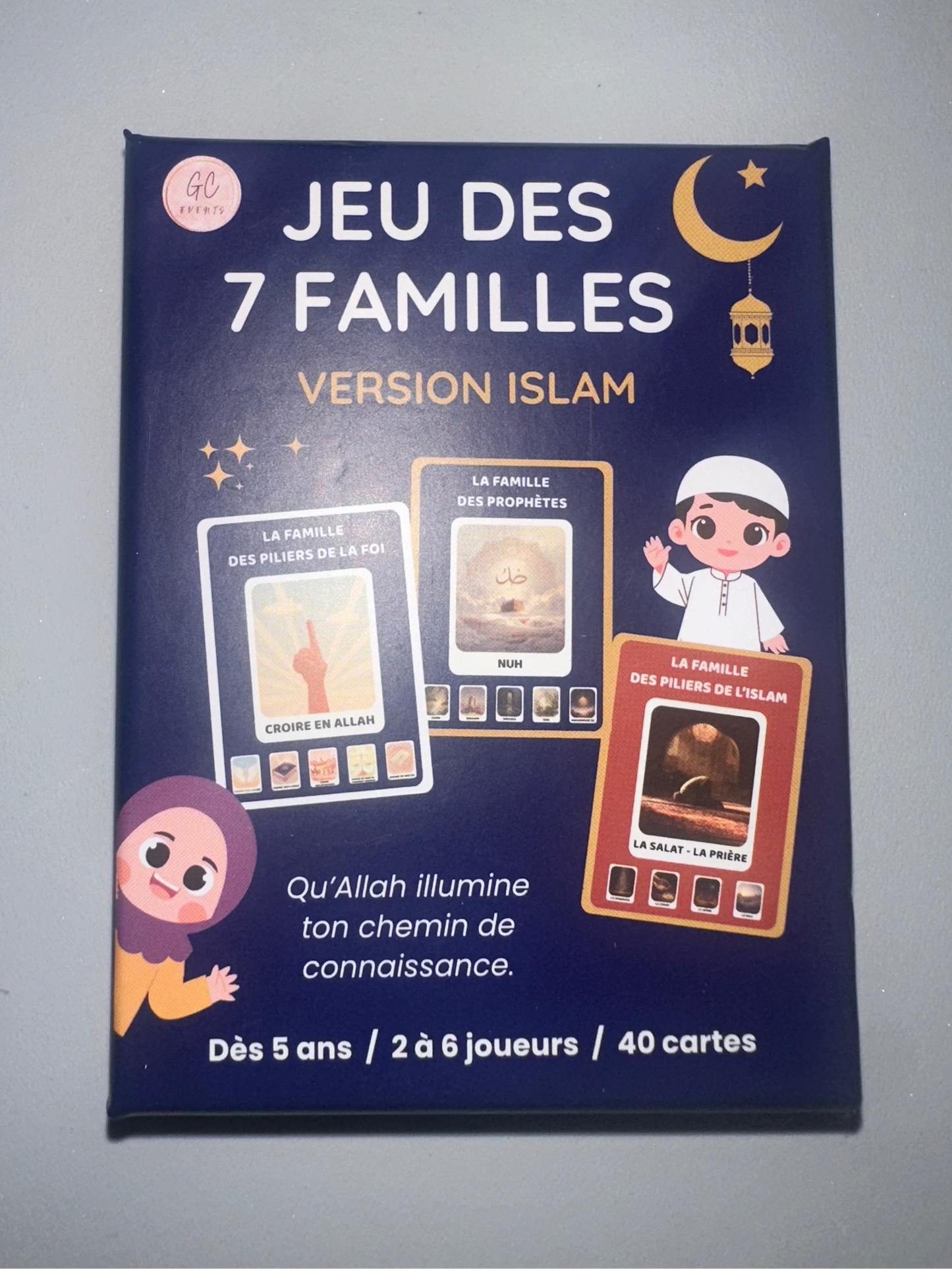 Jeu des 7 familles version ISLAM
