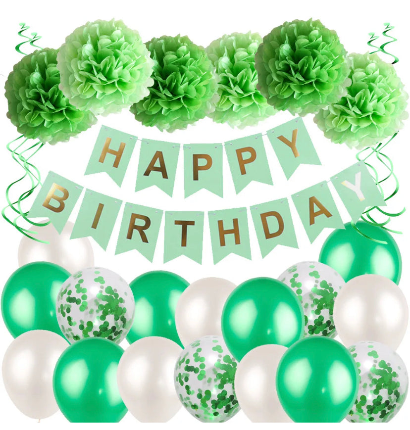 Kit de décoration pour anniversaire