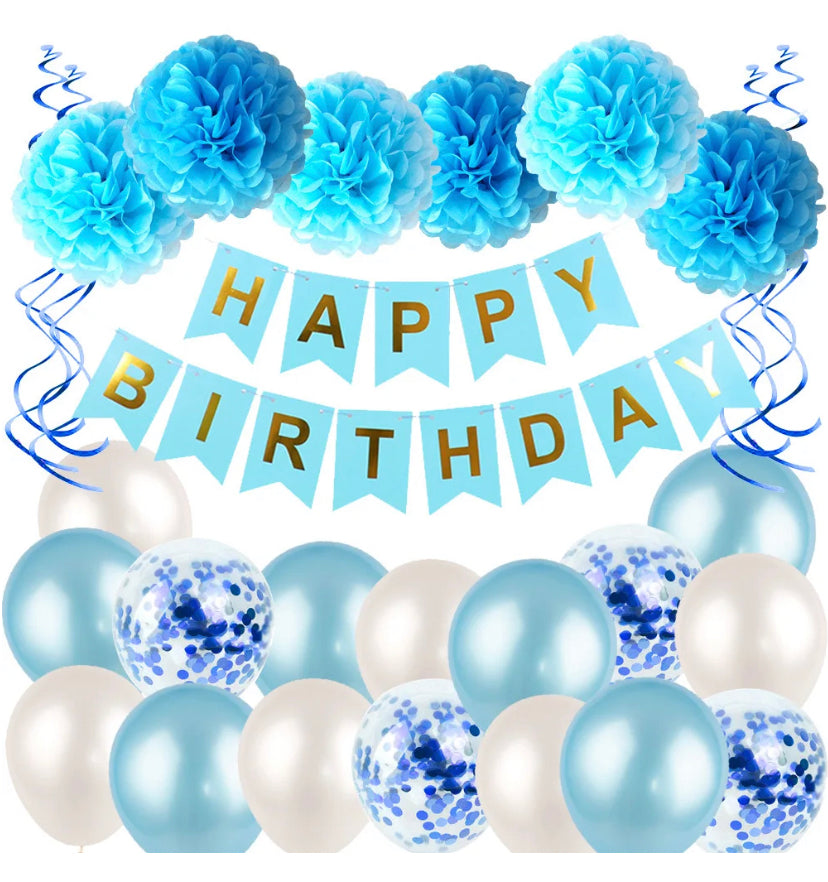 Kit de décoration pour anniversaire