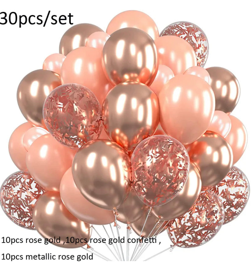Lot de 30 ballons pour décoration