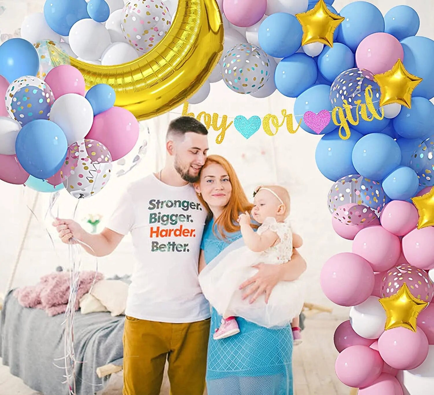 Kit de décoration pour Gender Reveal