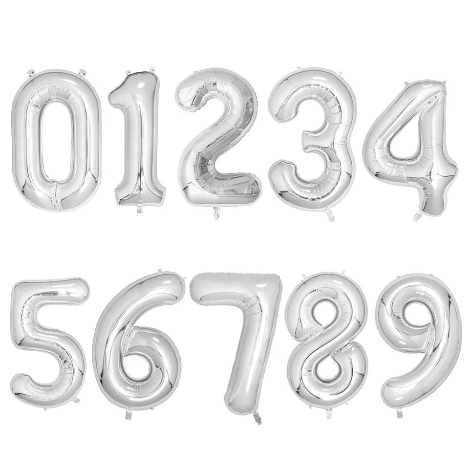 Chiffres ballons gonflables