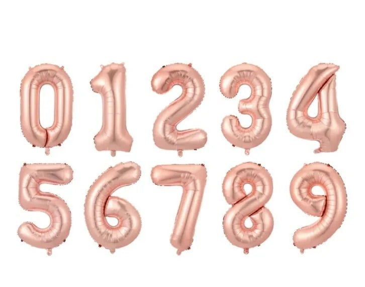 Chiffres ballons gonflables